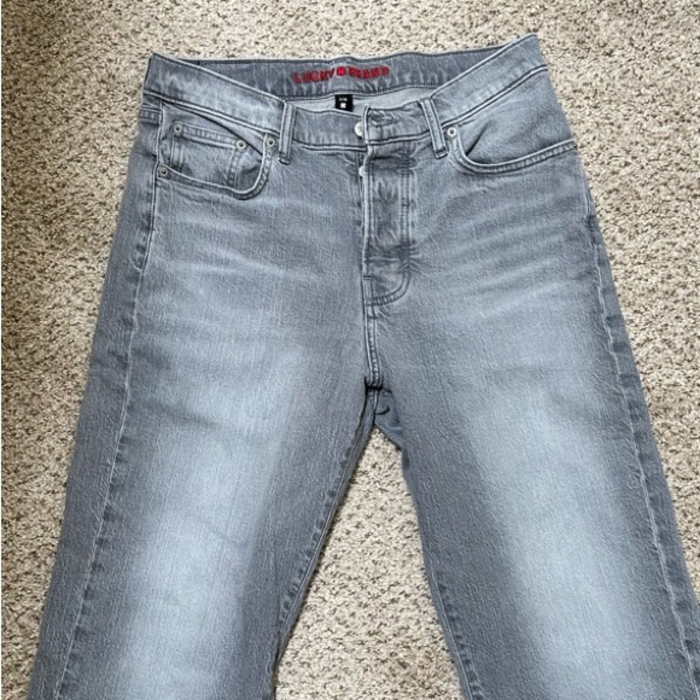 Lucky Brand High Rise Gray Jeans